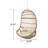 Shasta Wicker Outdoor Swing Chair-910885126-910885121