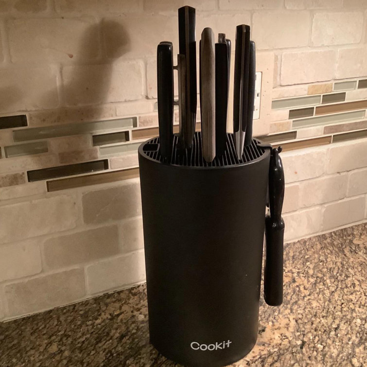 Knife Block Without Knives, Cookit Universal Round Knife Block