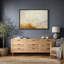 Lumière douce, paysage abstrait, images de salon, impression sur toile encadrée sur toile.-1399368500-1399368497