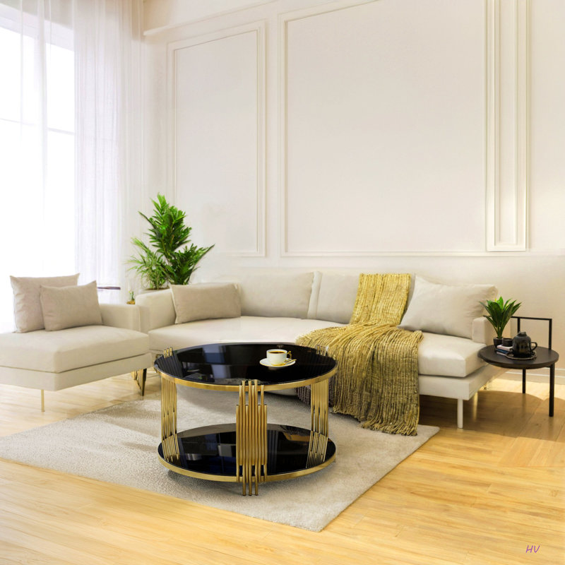 Table basse moderne Modern Mirror