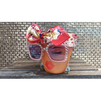 Sassy Soul Sister, pot à fleurs avec tête de drainage, pot à fleurs, pot de fleurs, cadeau unique