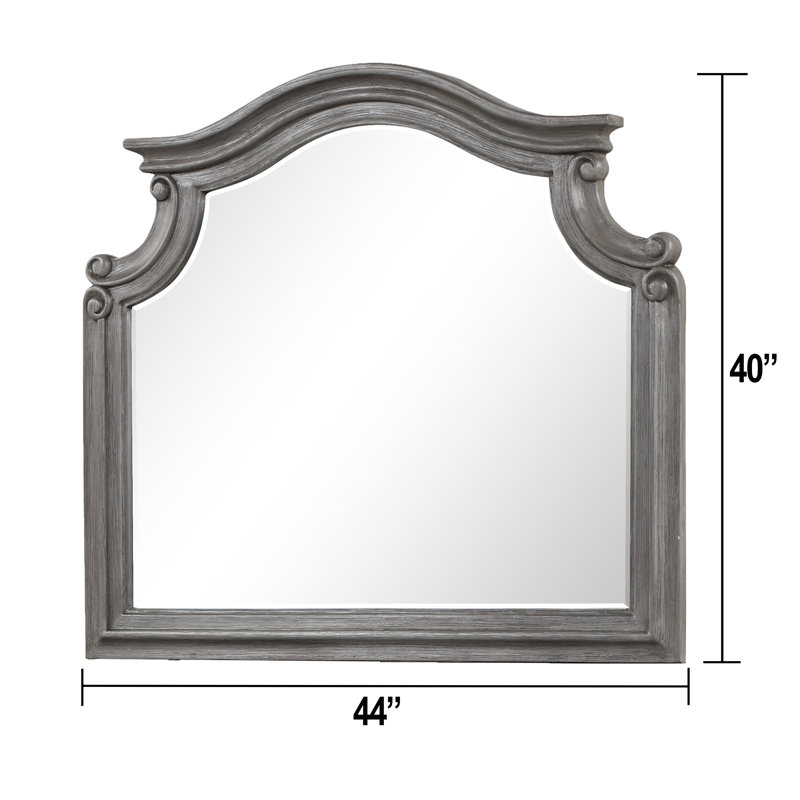 Miroir Azoriah en gris