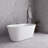 54" Streamline Soaking Freestanding Tub With Internal Drain-108964846