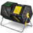 54 Gallons Plastic Outdoor Tumbler Composter with Latching Lid