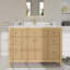 Meuble-lavabo simple autoportant avec plateau en marbre Pendry-134162185