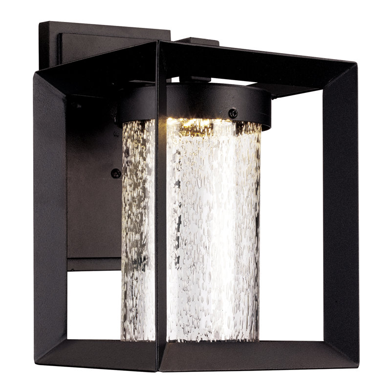 Iron LED Wall Light, 11.75" H x 6.5" W x 7" D
