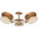 Thomas O'Brien Osiris Medium Reflector Semi-Flush Mount
