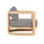 Muse Outdoor Teak Lounge Chair-1894988987