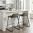 Maugansville Upholstered Counter Stool with Metal Frame-50316223-39301820