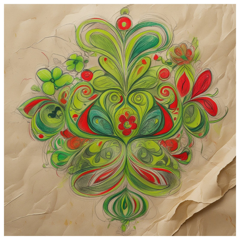 Floral, dessin abstrait, literie, couvre-lit floral, art, Lit simple