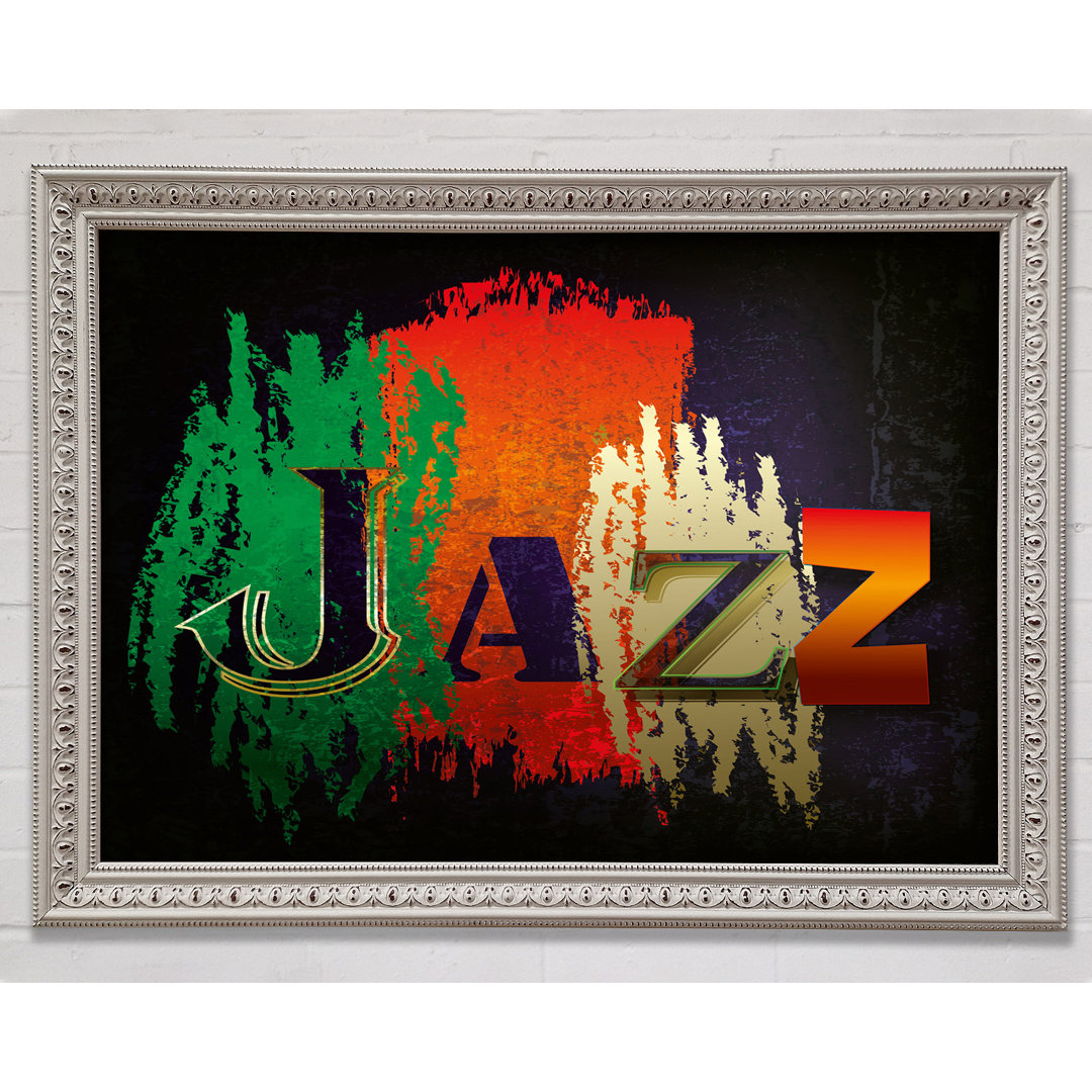 Jazz 1 - Einzelne Bilderrahmen Kunstdrucke