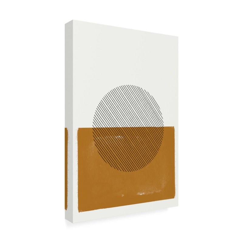 Œuvre bolognaise simple sur toile, H 47 po x l 30 po