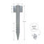 Galvanised Steel Railway Sleeper Brackets -123599091