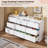 Drawer Dressers for Bedroom, Chest of Drawers with Deep Drawers, Large Dresser for Closet with Wide Top-1983447980