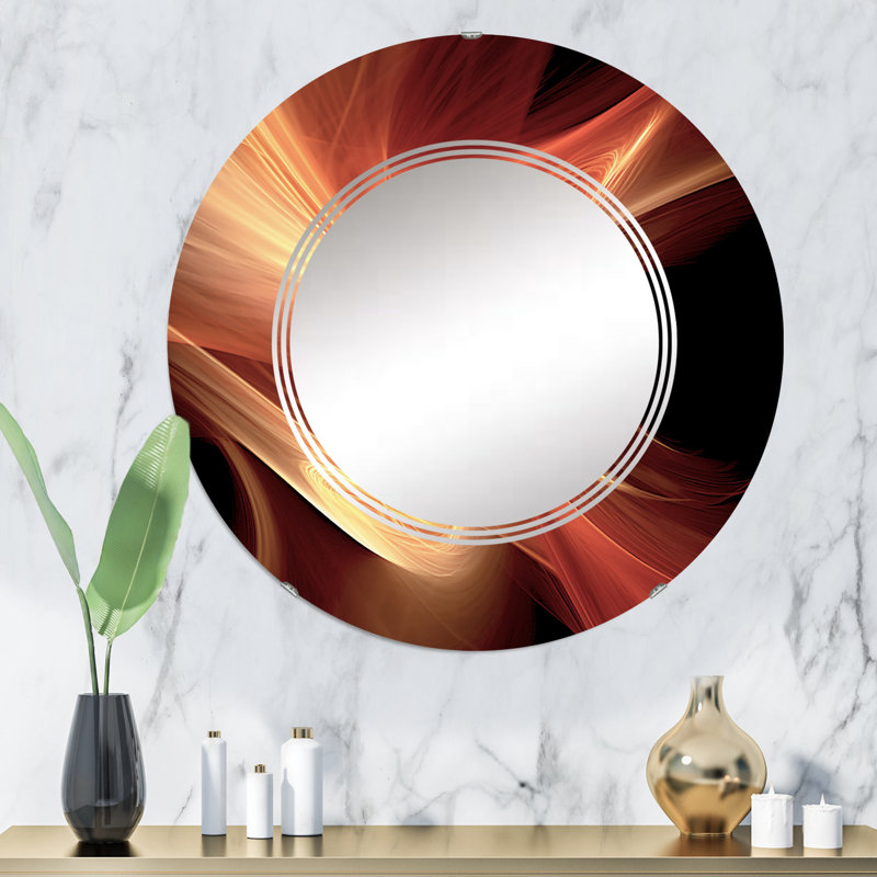 Miroir mural Ridgewinds, 32 po x 32 po