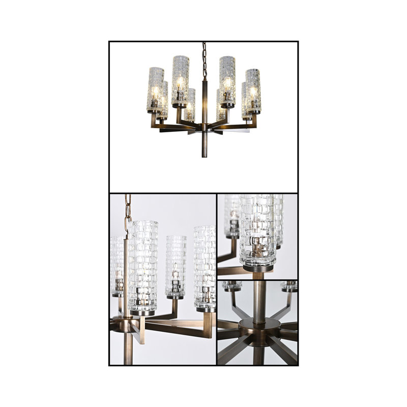 Tiberius 8 - Light Classic / Traditional Chandelier