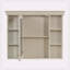 Miroir d'armoire à pharmacie mural l 35,5 po H 28,74 po réglable-996604508