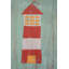  Ensemble de quatre décorations murales en bois de style bord de mer, décoration murale peinte à la main pour décorer la maison multicolore