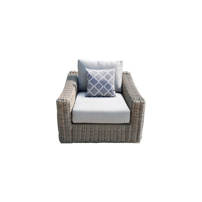 Sommerville Patio Chair with Cushions, Tan