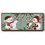 Frosty x 2, toile encadrée-1248611428