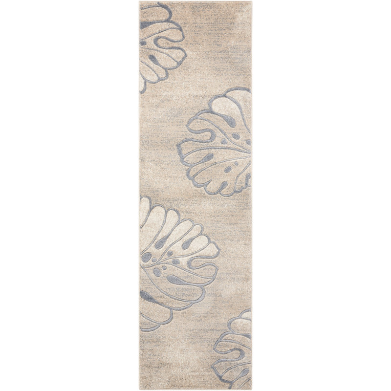 Langan Floral Indoor Rug, Runner 2'2" x 7'6"