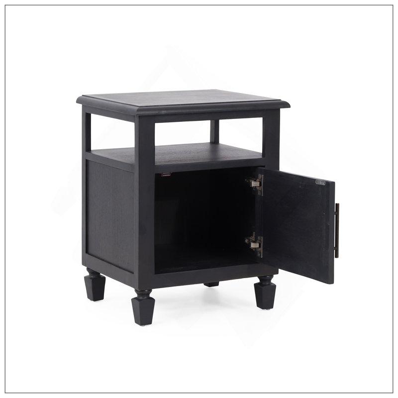 Table de chevet rembourrée en polyester durable avec lit gigogne escamotable, parfaite pour les espaces compacts et les lits d'appoint