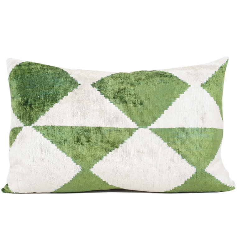 Velvet Lumbar Pillow Cover & Insert