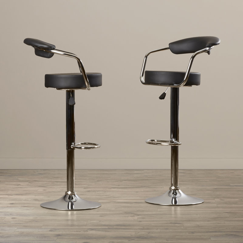 Tabouret de bar pivotant à hauteur réglable Cynthiana