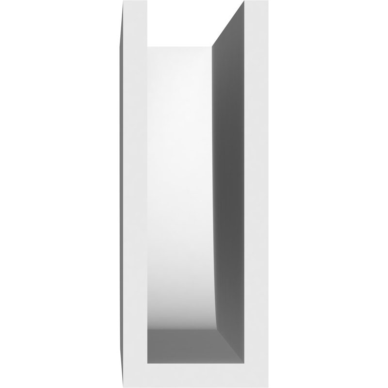 3"W x 8"H x 36"L Standard Durham Architectural Grade PVC Rafter Tail, 8"H x 3"W x 36"D