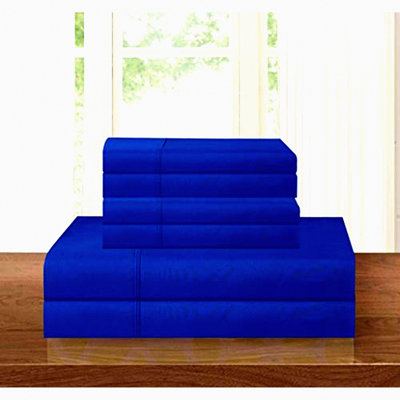 Royal Blue Coziest 1500 Thread Count Bedding Set - Premium Hotel Quality with Wrinkle Resistant Easy Fitted Sheet - Deep Pocket Luxury Comfort Set
