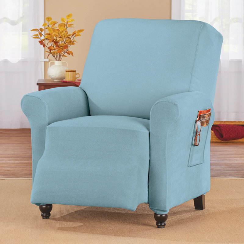 Housse pour meubles extensible durable, Polyester bleu