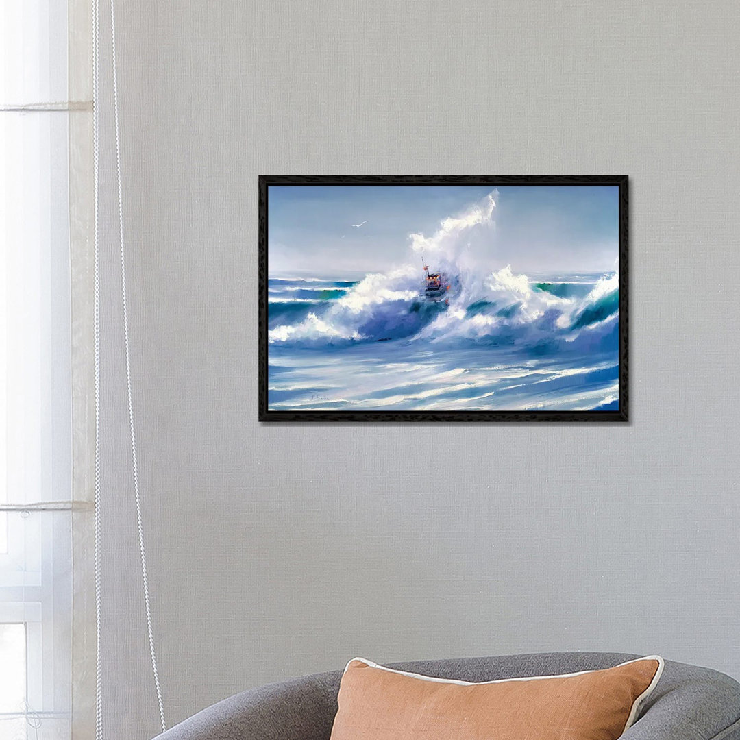 Through The Wave von Bozhena Fuchs - Galerie- Giclée auf Leinwand