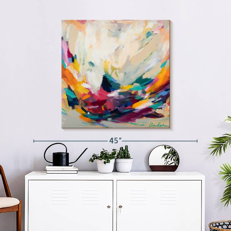 New Beginnings, 30" H x 30" W