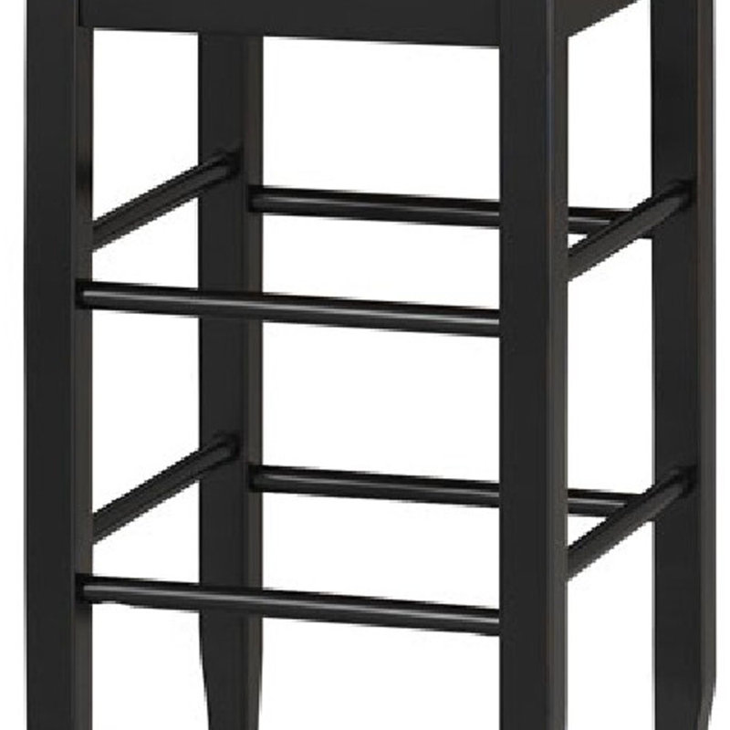 Tabouret de bar 29 po Jolene-Rebecca, Beige / Noir
