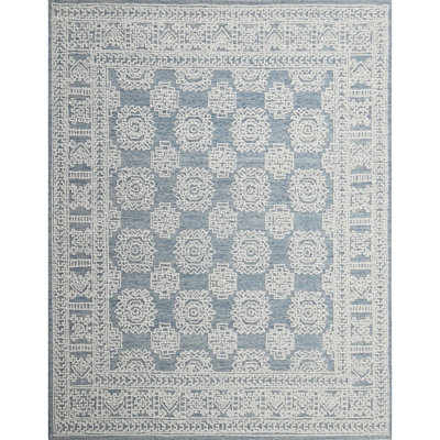 Tapis oriental en laine touffeté à la main Hardanger