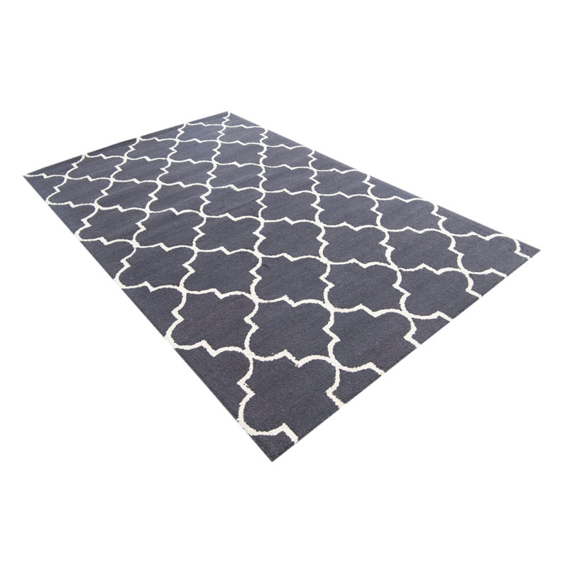 Tapis bleu marine 5 x 8 Parris