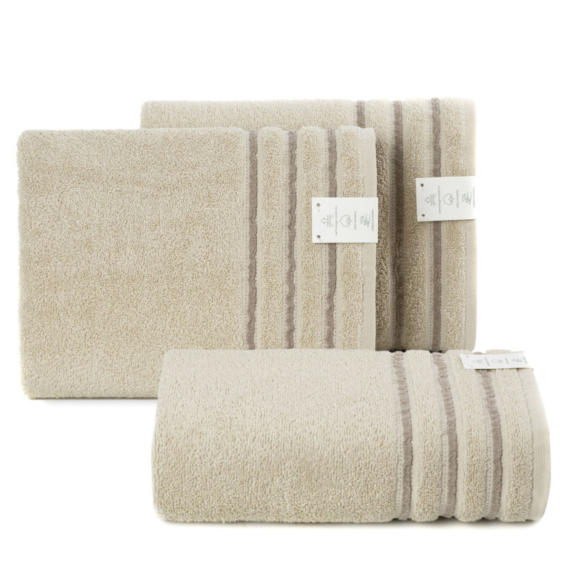 Jonquez Lightweight Jacquard Hand Towel, Beige