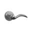 Bravura 909-6 Columbus Dummy Lever on Round Contemporary Rose in Satin Nickel - L-669329102-669329100