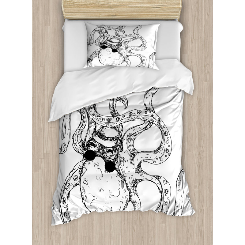 Coastal Polyester Duvet Cover