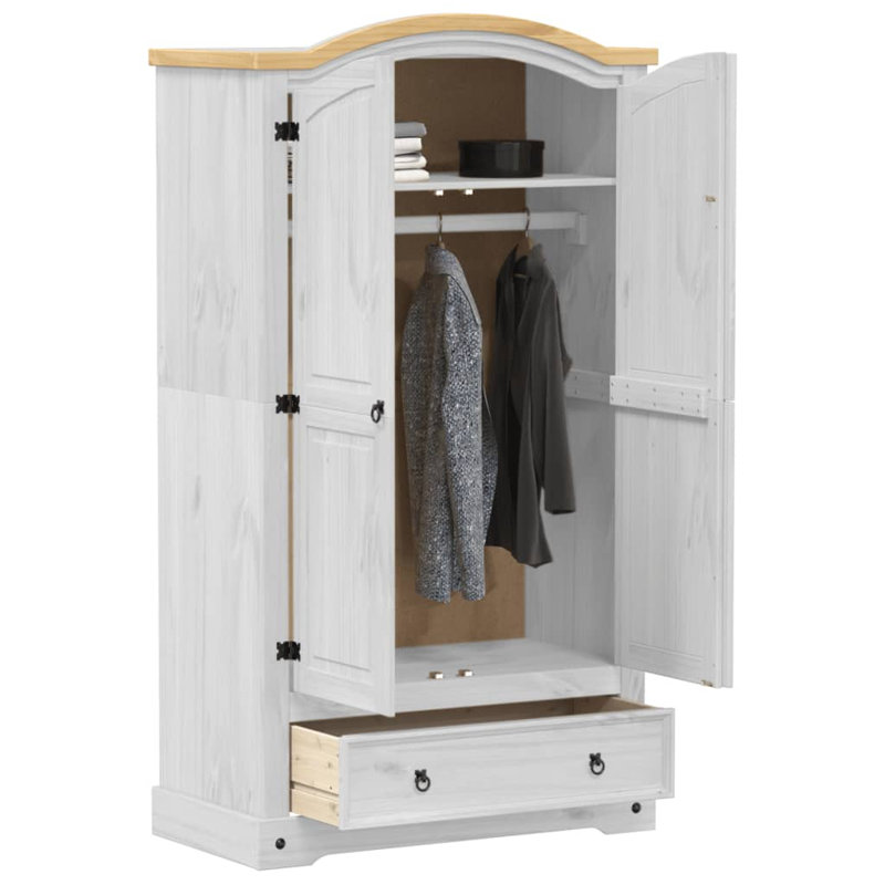 15-2 Wardrobe, White