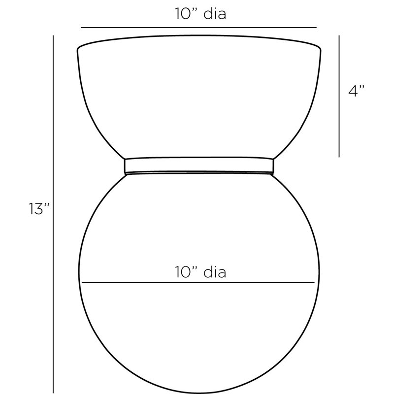 Bryn 1 - Light Flush Mount