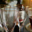 Verres à vin dorés Mid Century