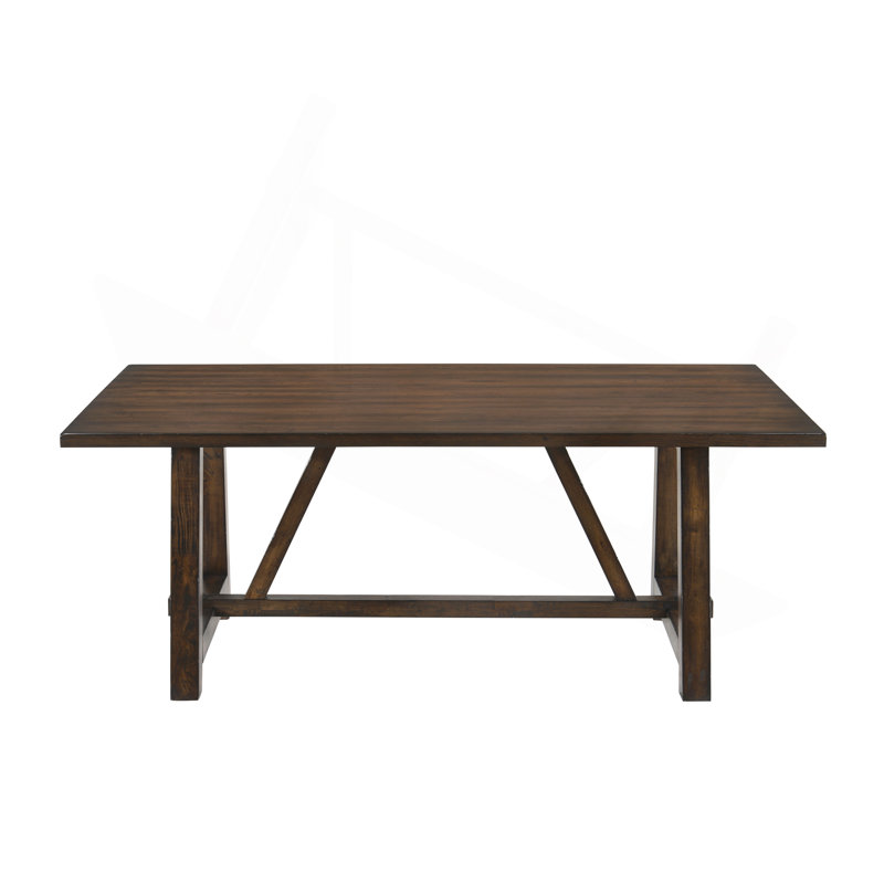 Kaelyn Dark Oak Finish Dining Table