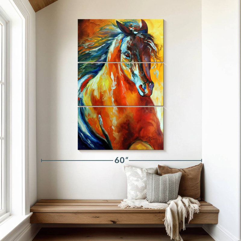 Brampt Thunder Magic, 50" H x 32" W