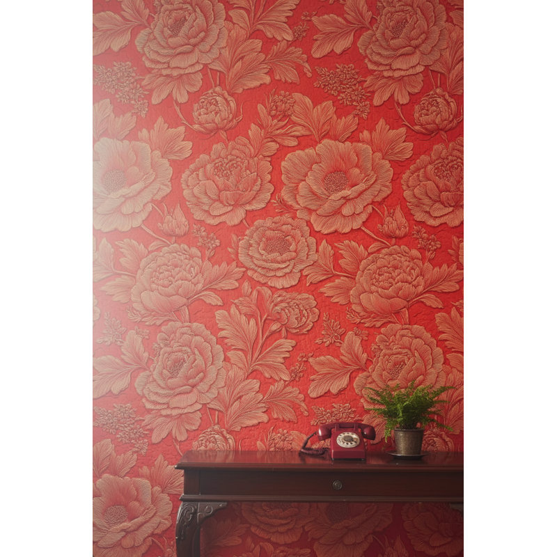 Papier peint floral