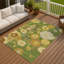 Tapis floral intérieur / extérieur lavable à la machine Emelia ACN2294-1814658853