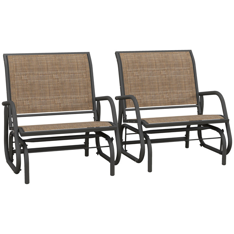 Fauteuil oscillant d'extérieur Smooth Rocking Comfort