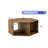 Hexagonal MDF side table