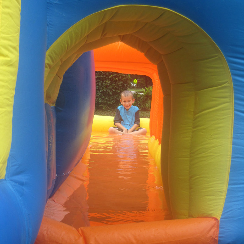 Kidwise Large Multicolor Inflatable Summer Blast Waterpark