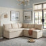 Upholstered Corner Dining Banquette with Storage